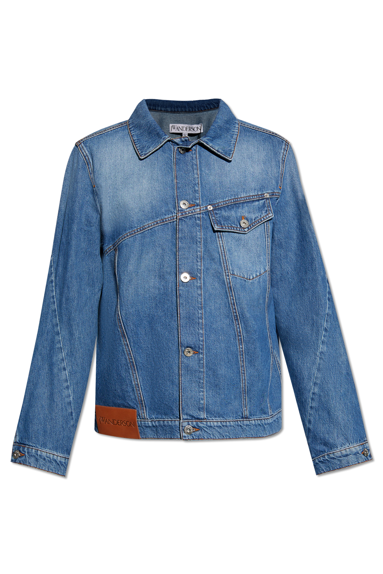 Blue Denim jacket with logo JW Anderson - Vitkac Canada